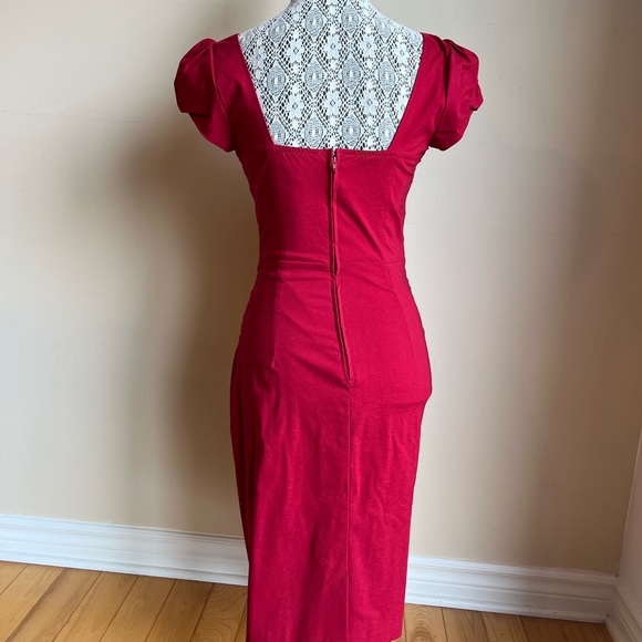 Le Château bodycon short sleeves dress - Picture 2 of 4